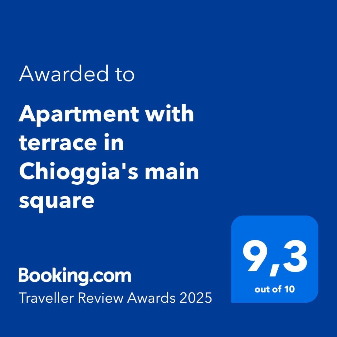 Apartment With Terrace In Chioggia'S Main Square Exterior photo